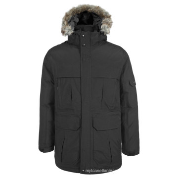 Men′s Dlx Waterproof Parka Down Insulated Jacket